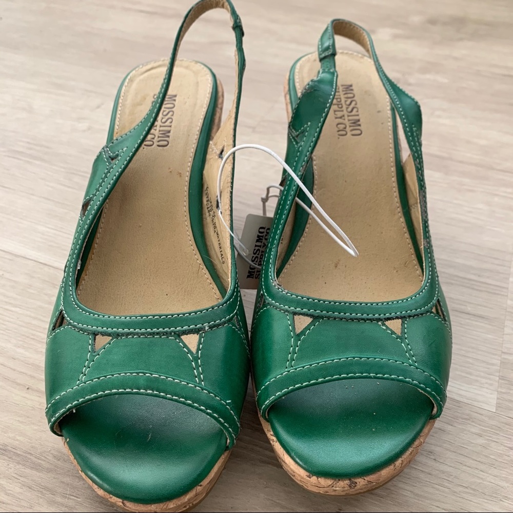 Mossimo sling back wedges
